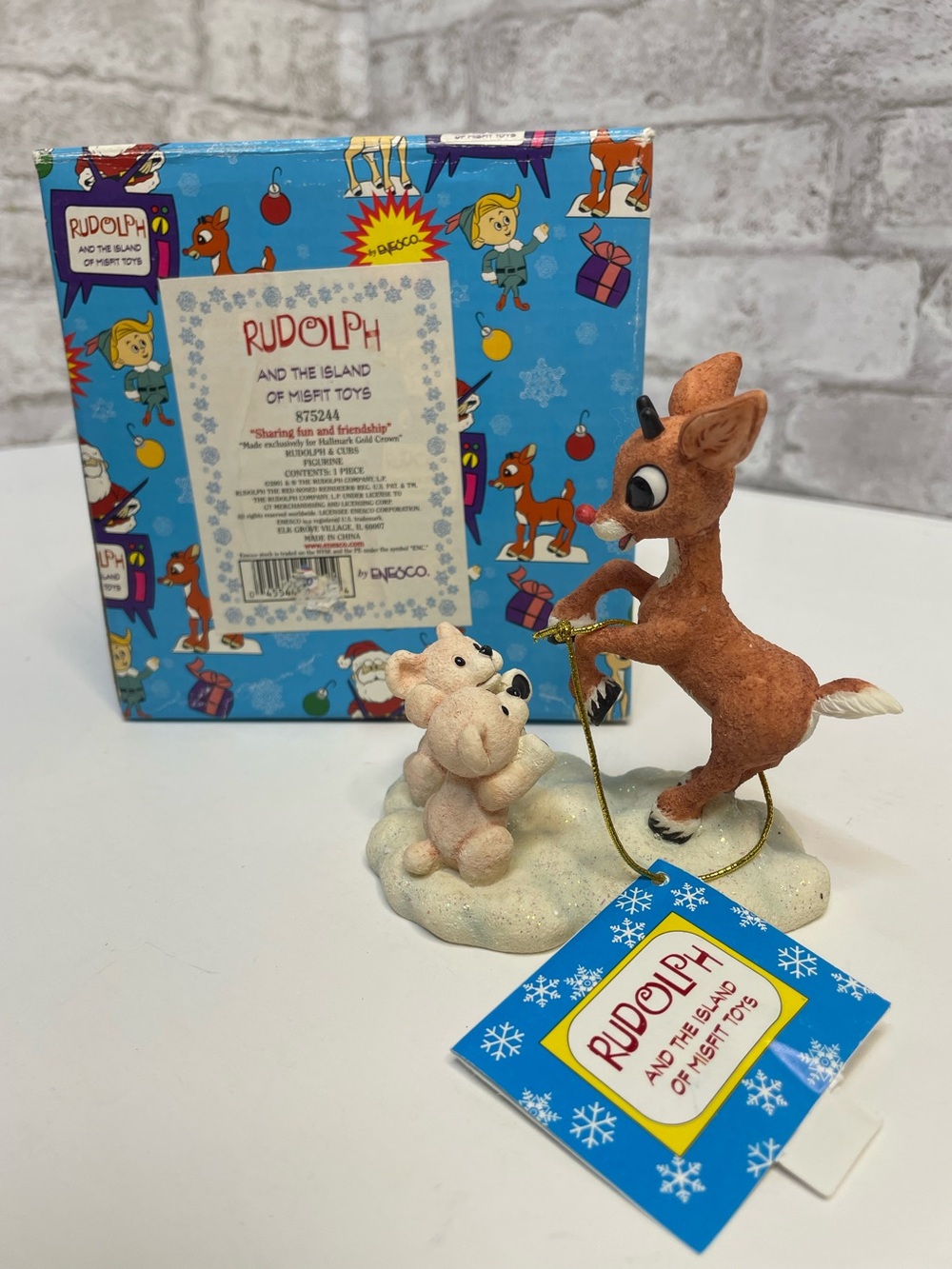 Rudolph and the Island of Misfit Toys Sharing Fun and Friendship Figurine NWT